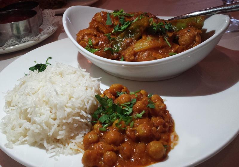 The term "jalfrezie" is often misunderstood to mean "spicy." Not necessarily! The Kumar family at Indigo Indian restaurant in Rehoboth will make your jalfrezie platter as hot - or mild - as you wish! BOB YESBEK PHOTOS